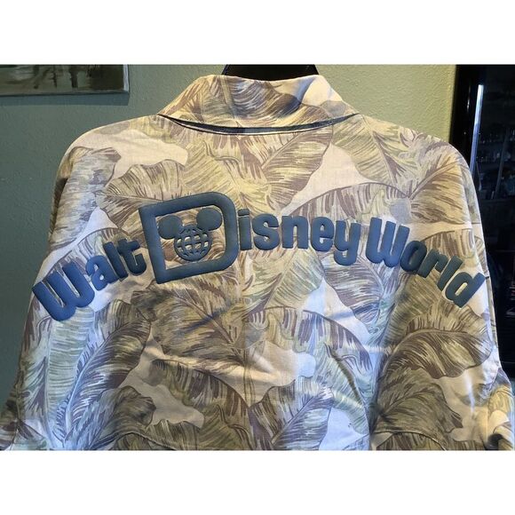 New Men's Disney World Spirit Jersey Linen Cotton Blend Size XL - Picture 7 of 11